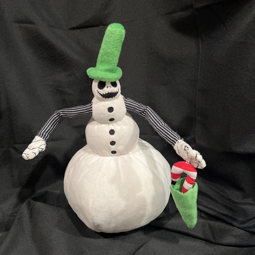Jack Skellington 15" Musical Animated Snowman Nightmare Before Christmas 2016